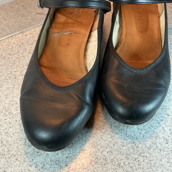 Leather Character Shoe 925 by Angelo Luzio black. leather soles 10 but feels 9.5 - Picture 3 of 6